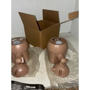 Two Mr Beams LED UltraBright Spotlight 450 Lumens Battery Powered MB391-BRN NIB